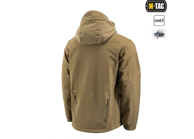 Куртка M-Tac Soft Shell з підстібкою Tan Фото 2